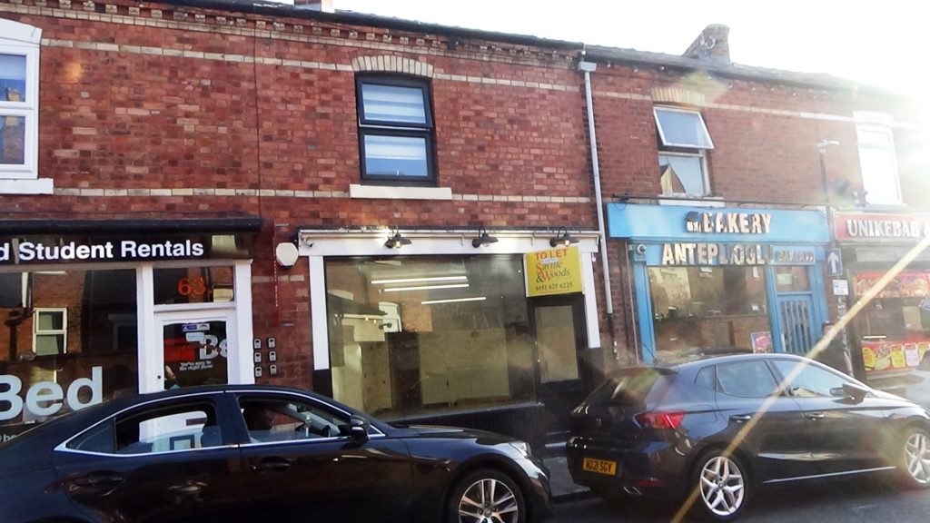 Attractive Ground Floor ShopTo Let in Chester – 65 Garden Lane, Chester £14,000 P.A.