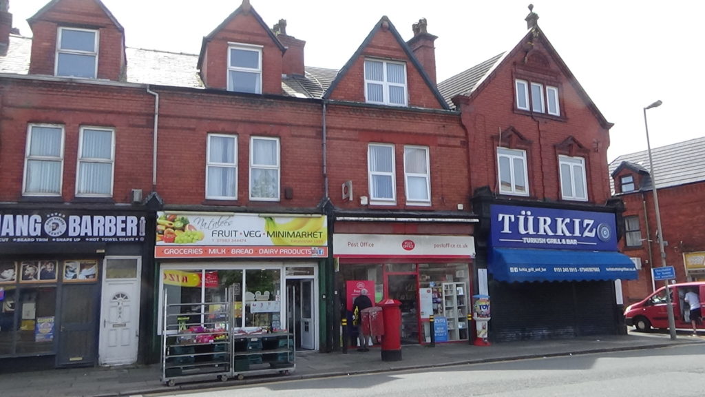 Investment Property For Sale in Liverpool – Shop & Self-Contained Apartment. £160,000